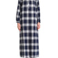 Women's Long Flannel Nightgown Long Sleeve Floor Length - Latuza