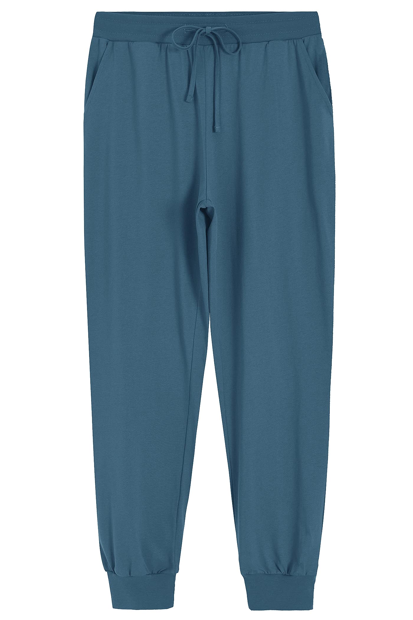 Women's Cotton Pajama Joggers Knit Lounge Pants - Latuza