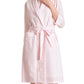 Women's Cotton Nightgown with Matching Robe Set - Latuza