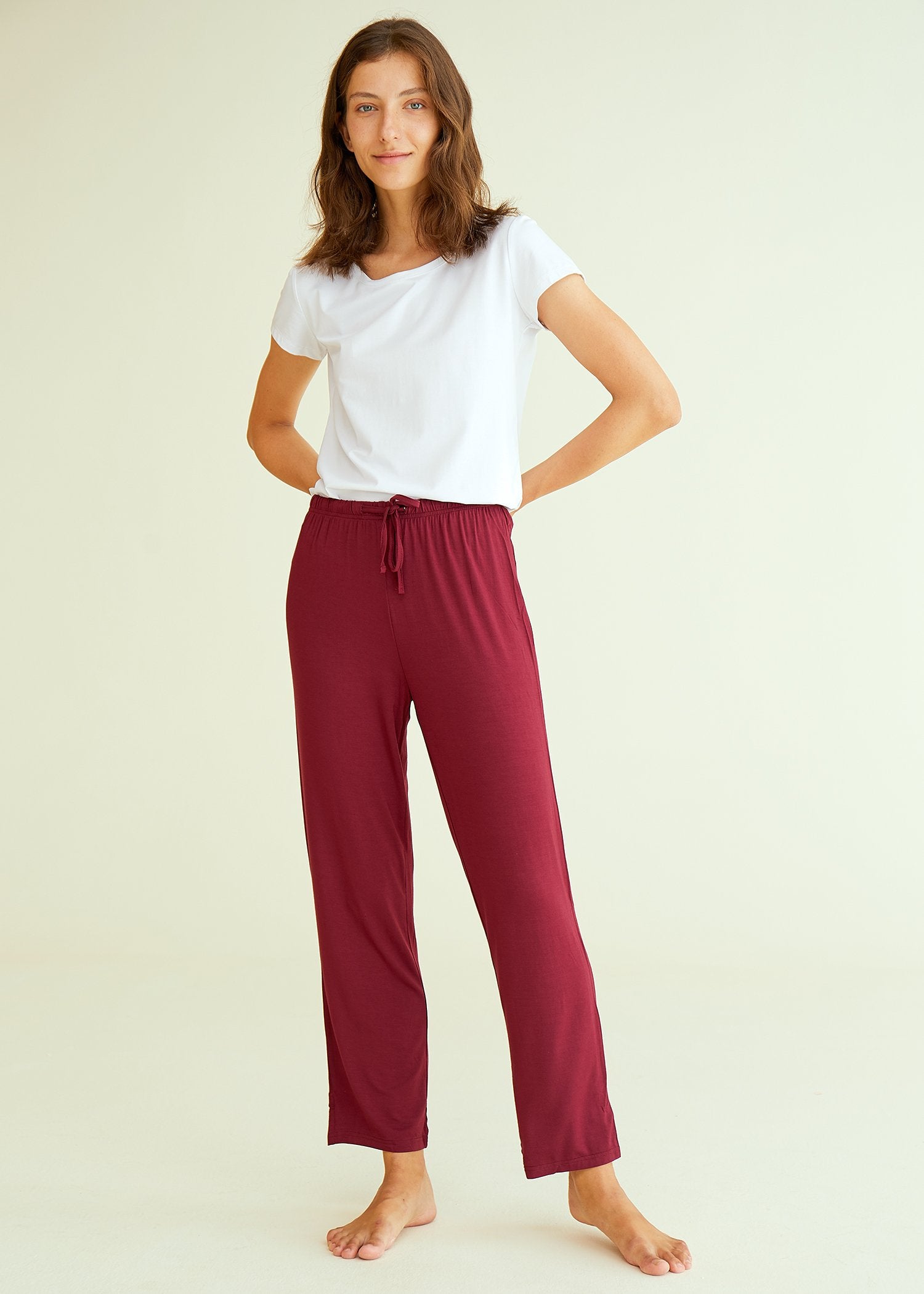 Women's Knit Loungewear Bamboo Pajama Pants – Latuza