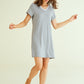 Women's V-Neck Bamboo Sleep Night Shirt Dress Jersey Nightgown - Latuza