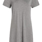 Women's V-Neck Bamboo Sleep Night Shirt Dress Jersey Nightgown - Latuza