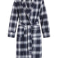 Women's Cotton Flannel Robe - Latuza