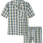 Men's Cotton Woven Short Sleepwear Pajama Set - Latuza