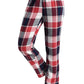 Women’s Pajama Pants Cotton Lounge Pants Plaid PJs Bottoms - Latuza