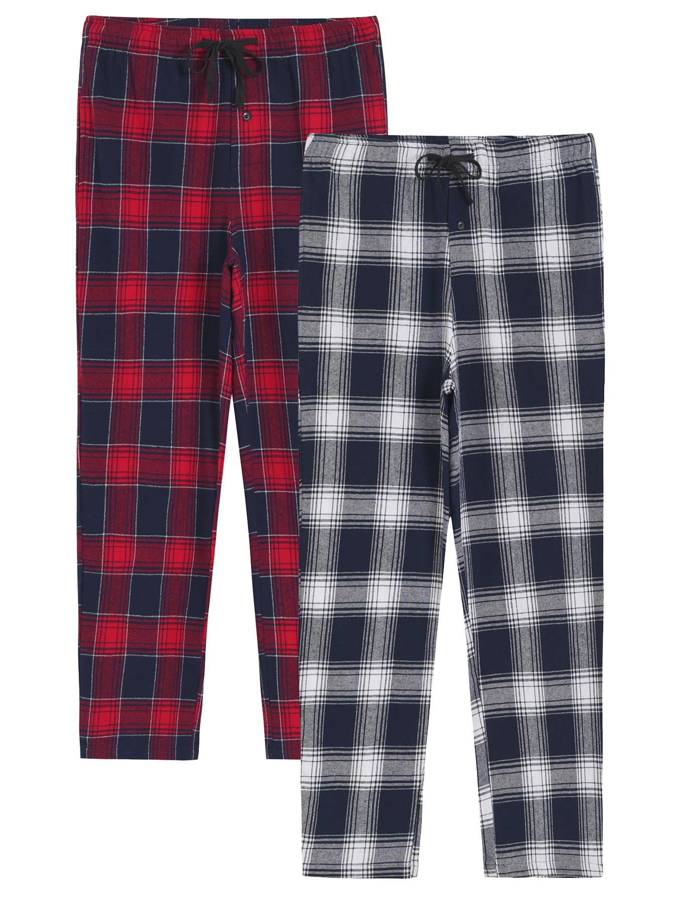 Flannel Pajama Pants with Pockets