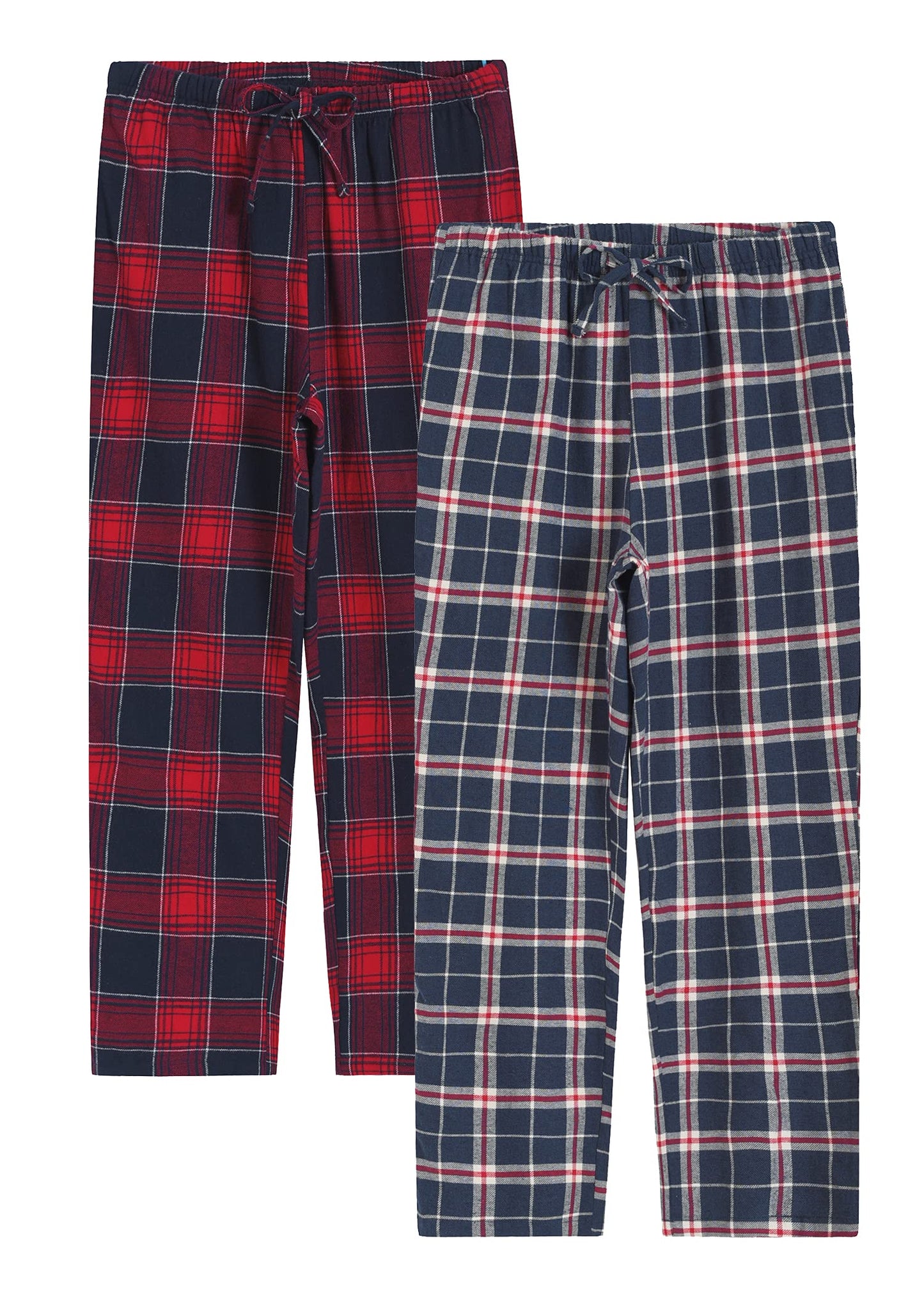 Women's Cotton Flannel Pajama Pants Plaid Pj Bottoms with Pockets – Latuza