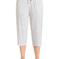 Women's Bamboo Viscose Floral Capri Pajama Pants - Latuza