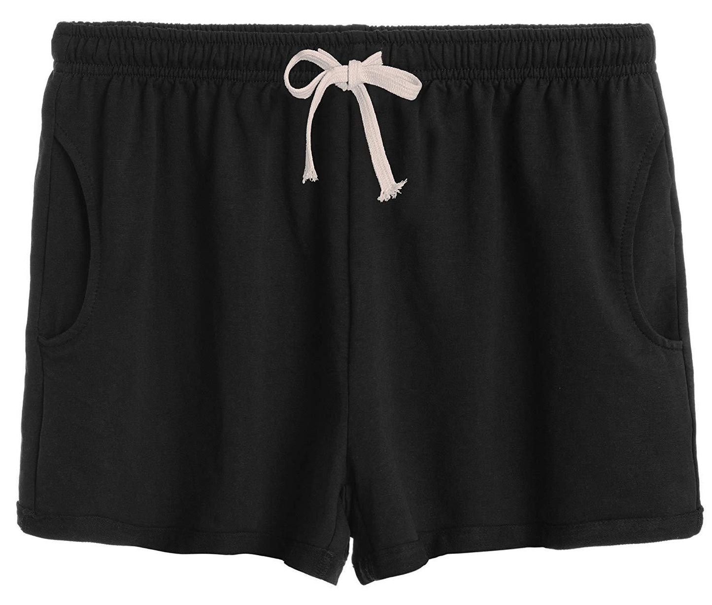 Women's Cotton Stretchy Lounge Sweat Shorts - Latuza