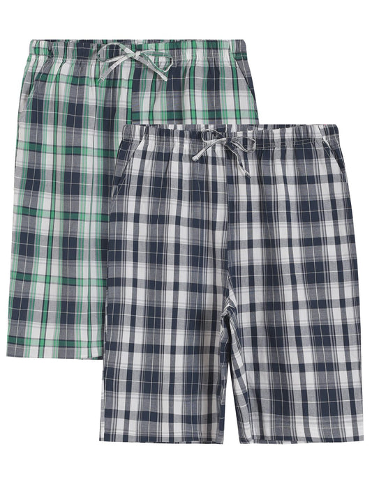 Women's Bermuda Pajama Shorts Soft Cotton Lounge Shorts - Latuza
