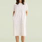 Women's Old Fashioned Soft Cotton Floral Nightgown