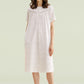 Women's Old Fashioned Soft Cotton Floral Nightgown