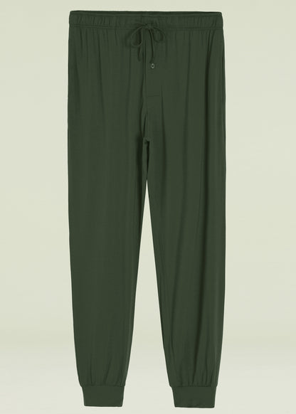 Men's Bamboo Viscose Jogger Pajama Pants Lounge Bottoms