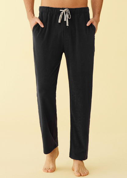 Men's Warm Pajama Pants Comfy Lounge Pants with Pockets