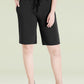 Women's Cotton Jersey Bermuda Shorts with Pockets