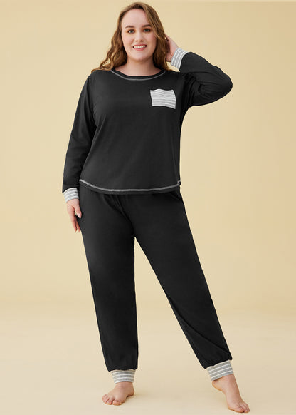 Women's Cotton Pajama Set Long Sleeve Sleepwear