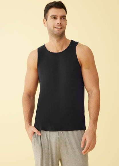 Men's Bamboo Viscose Tank Top Undershirt