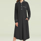 Women's Button Down Sleep Shirt Long Sleeves Nightgown