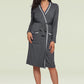 Women's Soft Bamboo Viscose Maternity Nursing Robe