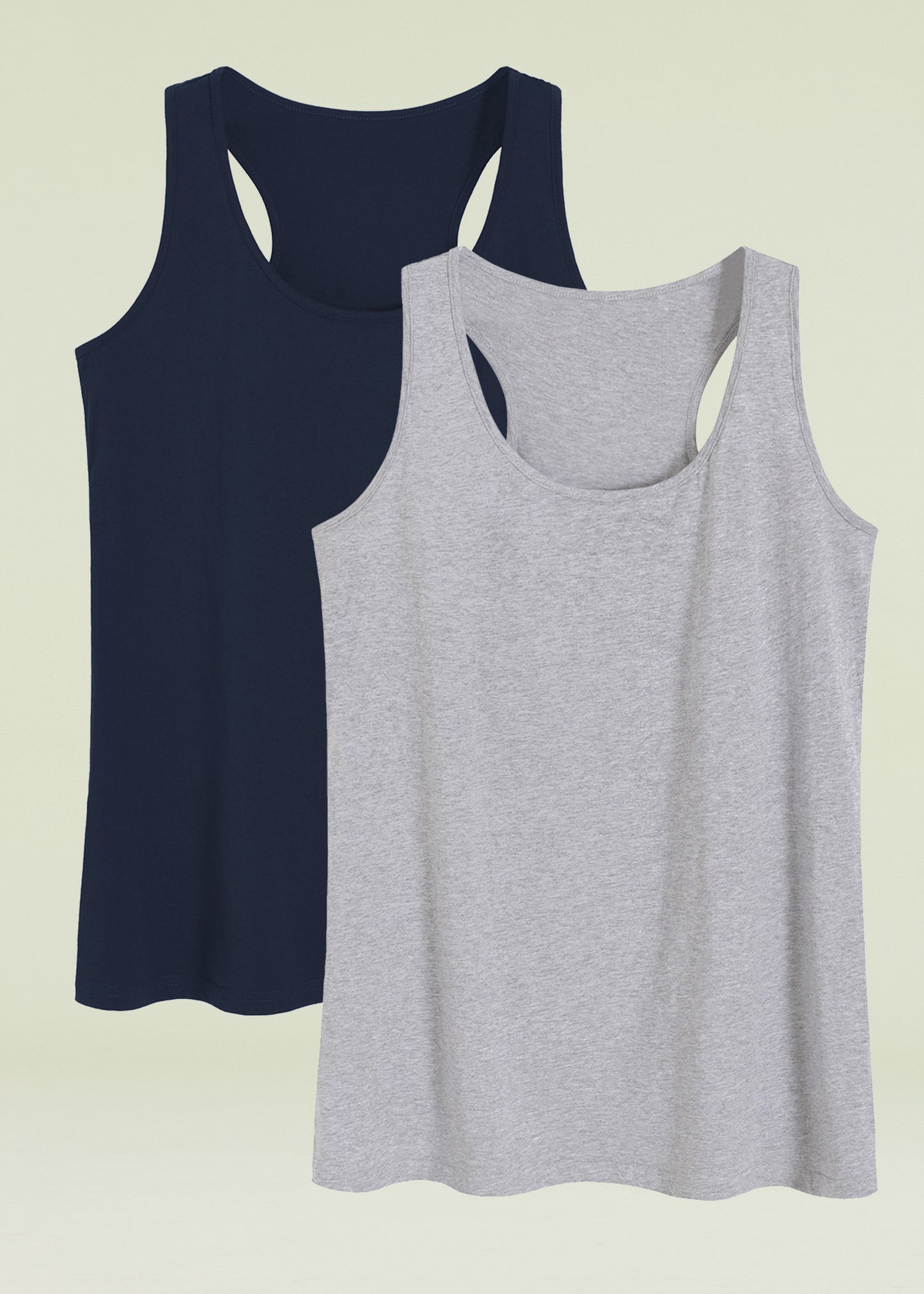 Women's Cotton Racerback Sleep Tank Top Sleeveless Lounge Top