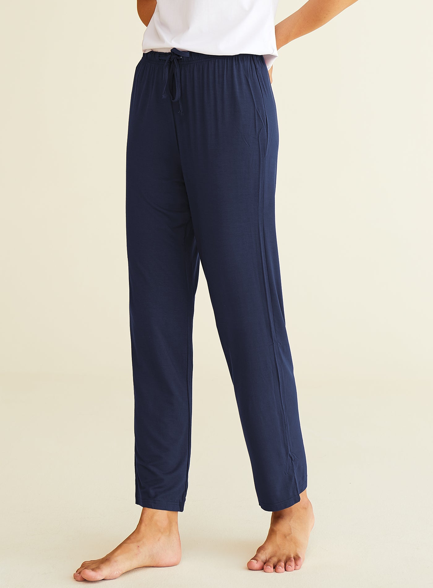 Women's Knit Bamboo Viscose Capri Pants – Latuza