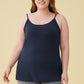 Women's Bamboo Viscose Cami Pajamas Top Spaghetti Straps Tank Top