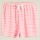 Women's Cotton Striped Pajama Shorts