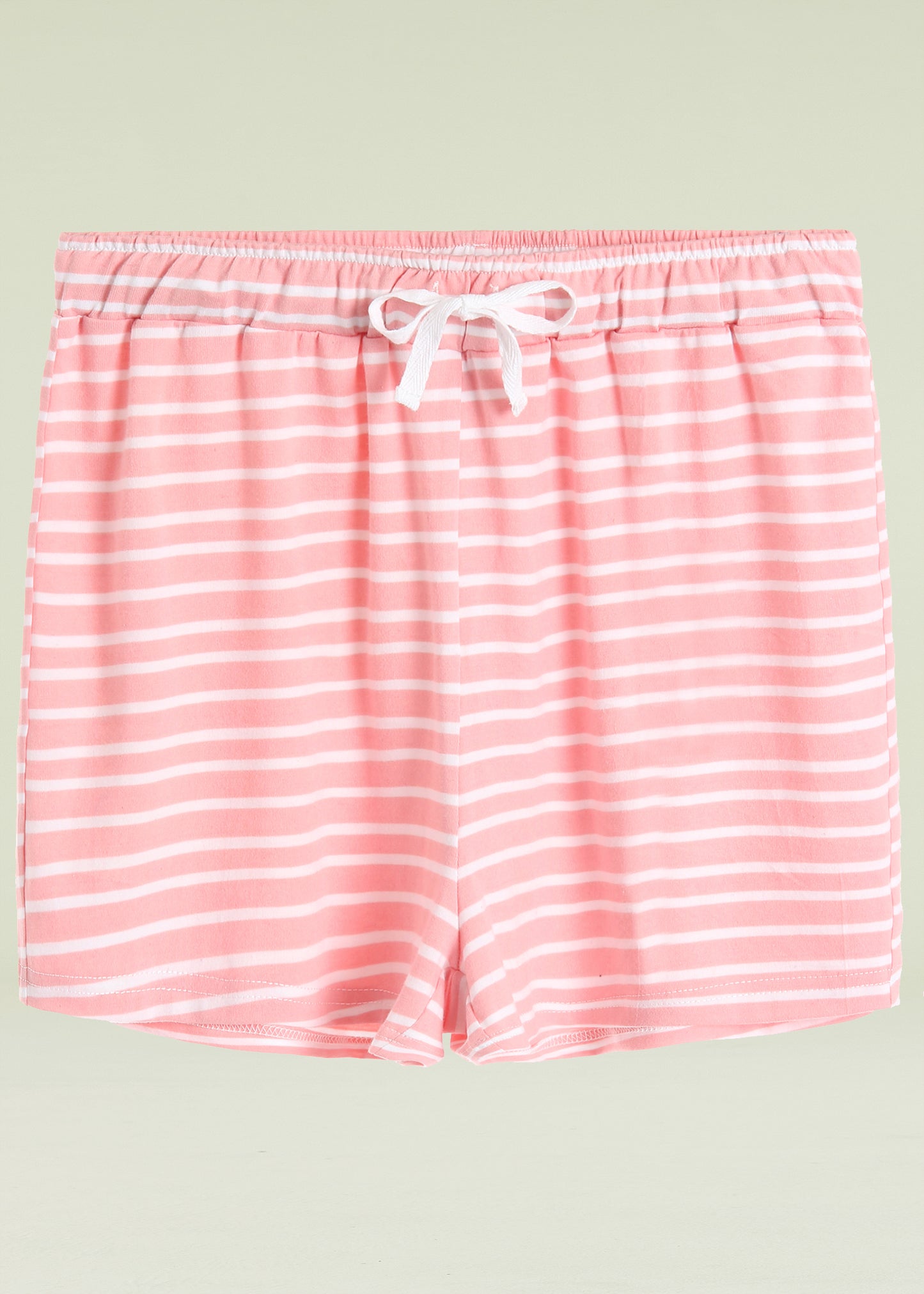 Women's Cotton Striped Pajama Shorts