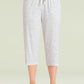 Women's Bamboo Viscose Floral Capri Pajama Pants S-3XL
