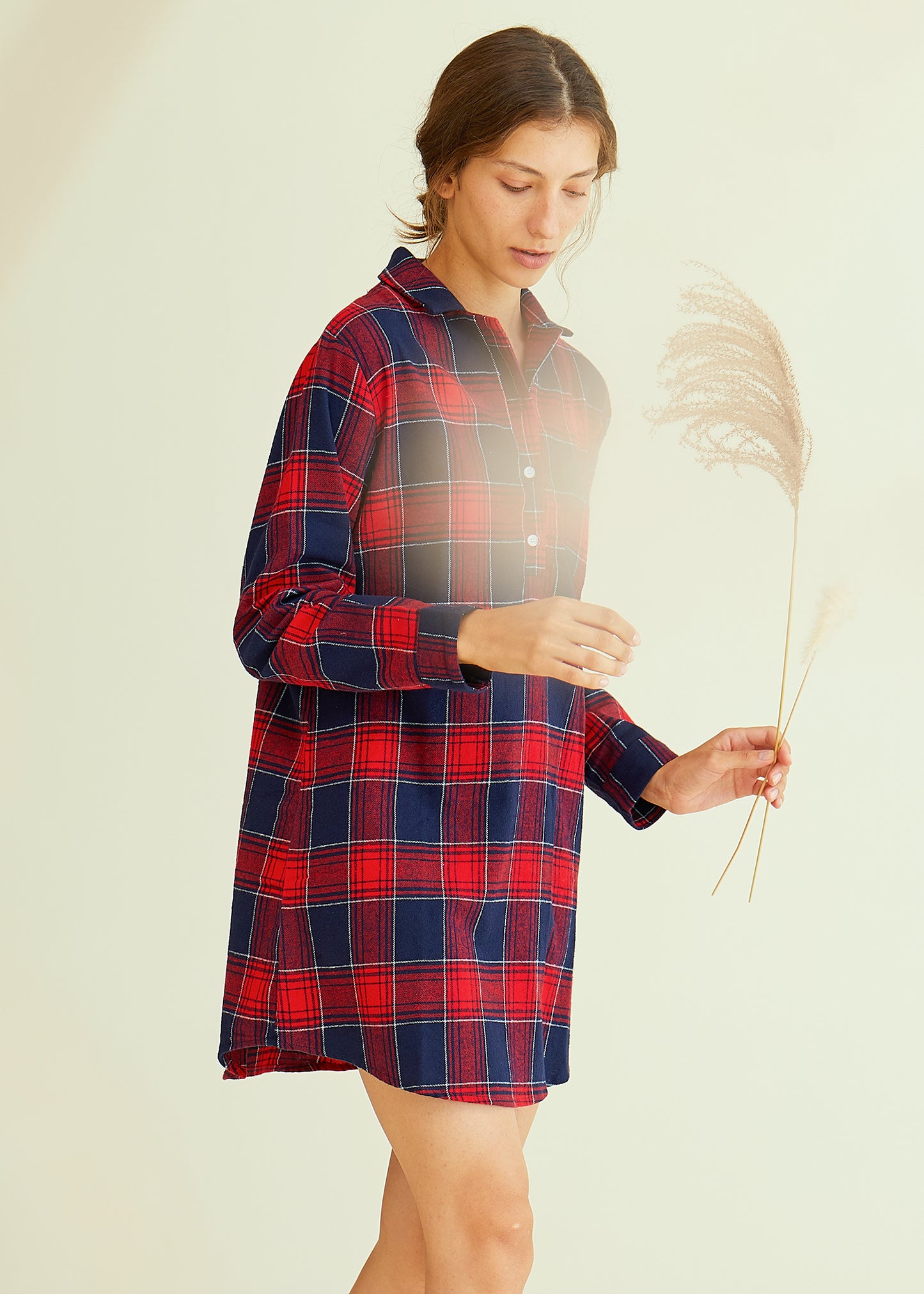 Women's Cotton Flannel Nightgown