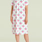 Women's Old Fashioned Soft Cotton Floral Nightgown