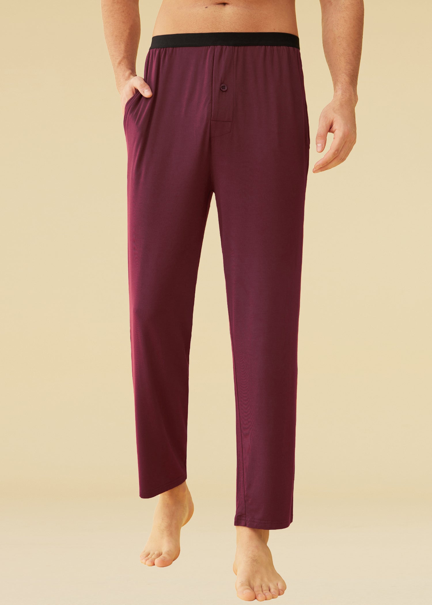 Bamboo Pajama Lounge Pants in Logwood (Hand Dyed) – MADI Apparel