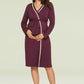 Women's Soft Bamboo Viscose Maternity Nursing Robe